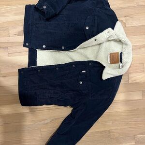 Women’s corduroy jacket, navy blue Levi’s size large